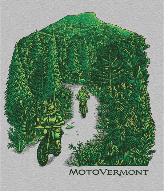 MotoVermont Forest Tee
