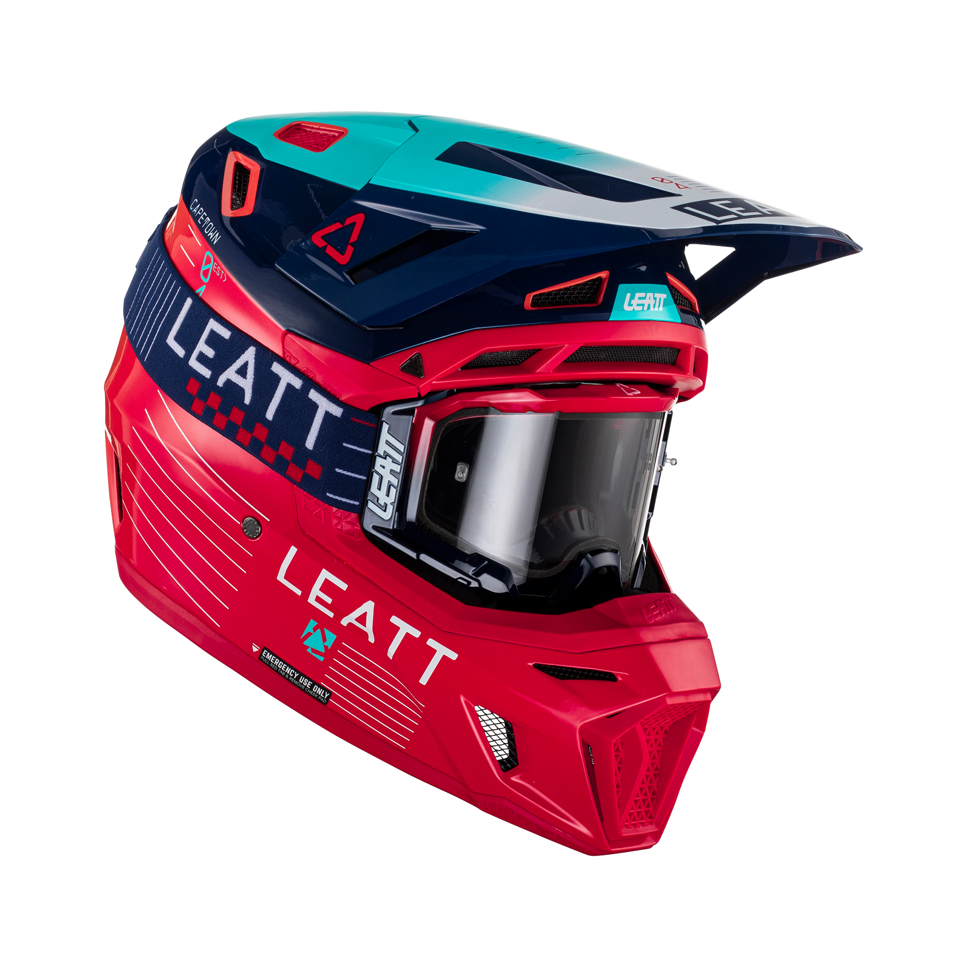 Helmet Kit Moto 8.5 Composite with 5.5 Goggle