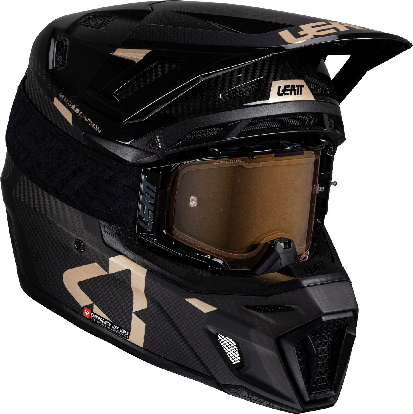 Helmet Kit Moto 9.5 Carbon with 6.5 IRIZ Goggle
