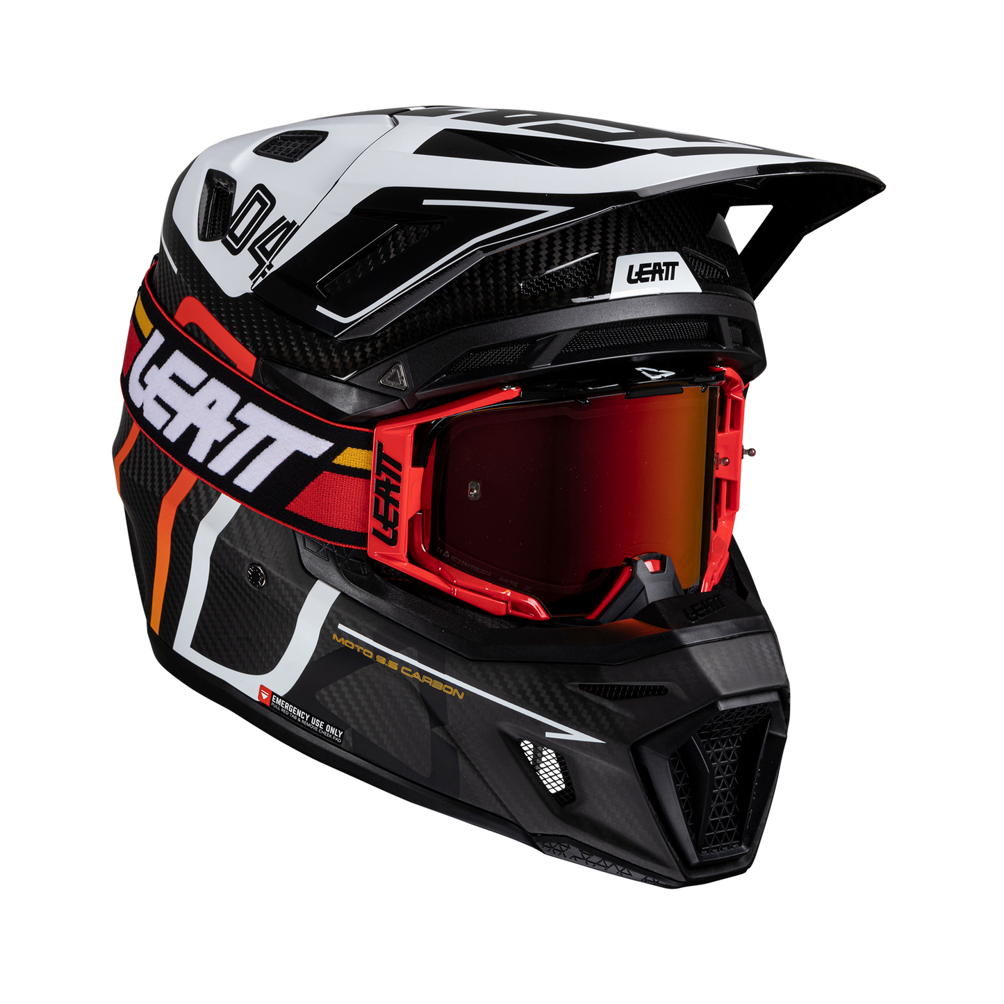 Helmet Kit Moto 9.5 Carbon with 6.5 IRIZ Goggle