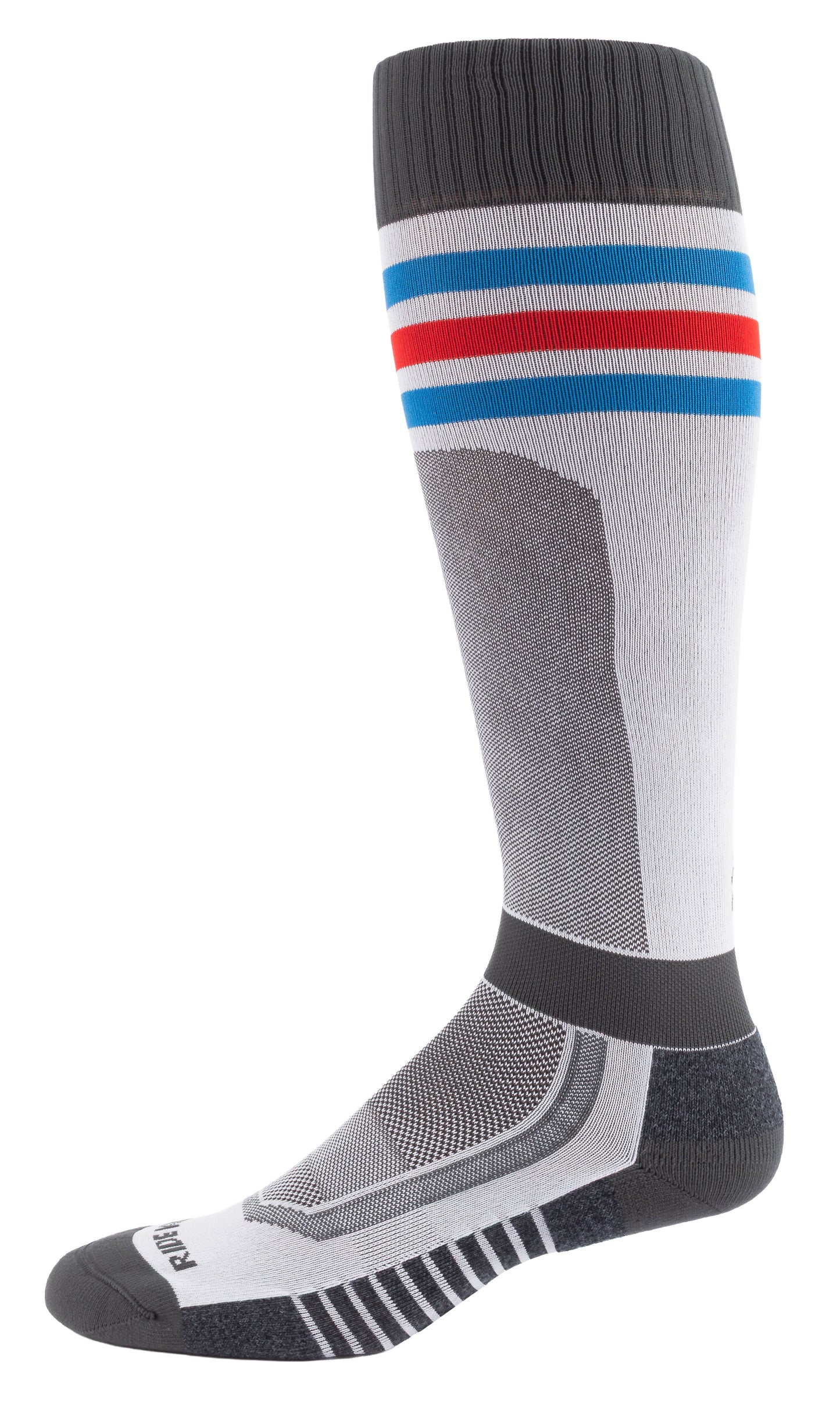 Aggressor Vented Sock Gameday - Hi-Rise - Red - Blue