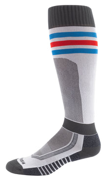 Aggressor Vented Sock Gameday - Hi-Rise - Red - Blue