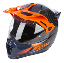 Krios Pro Helmet ECE/DOT Echo Gloss Black - Striking Orange - Petrol